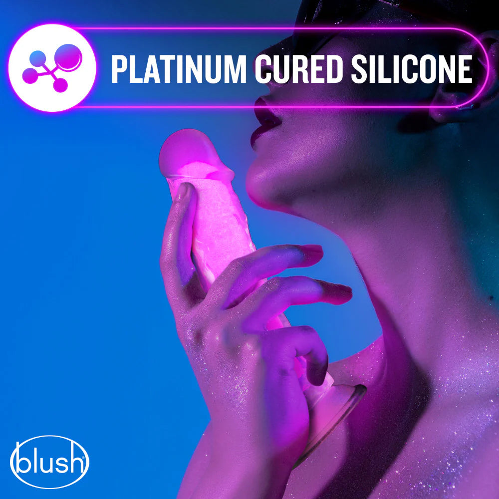 Glow in the Dark Silicone Dual Density Dildo